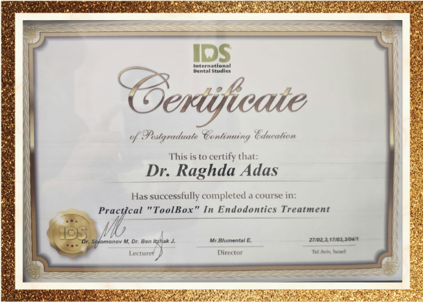 Practical ToolBox In Endodontics Treatment